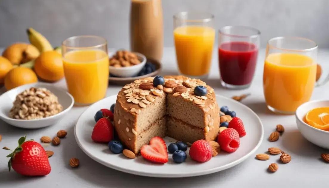 Benefícios nutricionais do bolo de aveia fit para sua saúde
