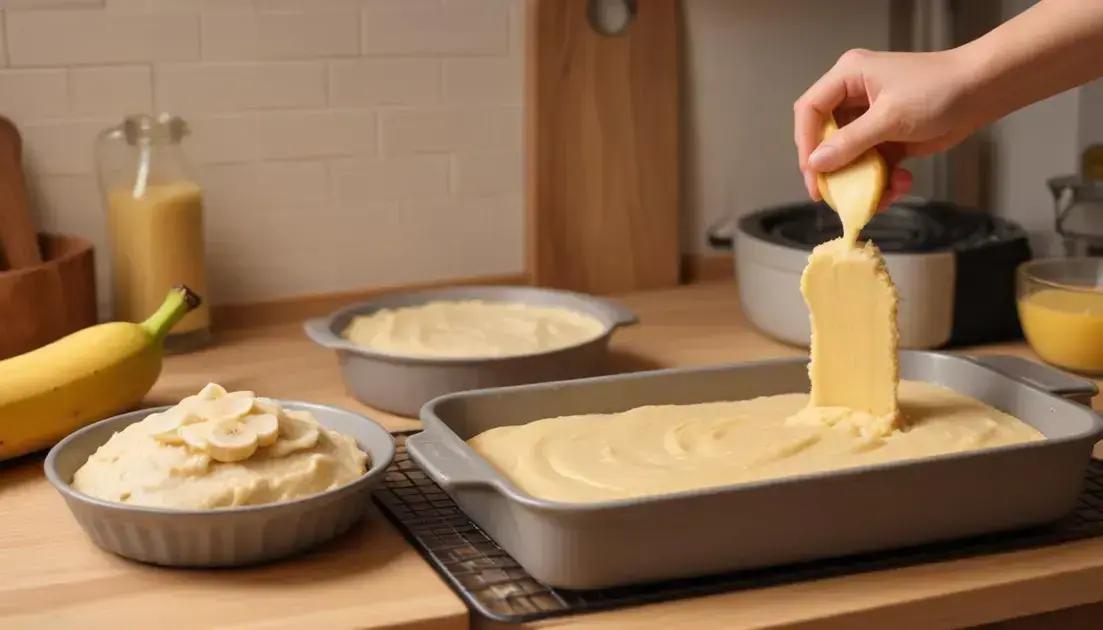 passo a passo simples para preparar o bolo